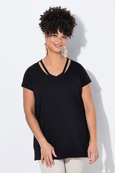 MIAMODA T-Shirt T-Shirt Komfort Fit CutOuts günstig online kaufen