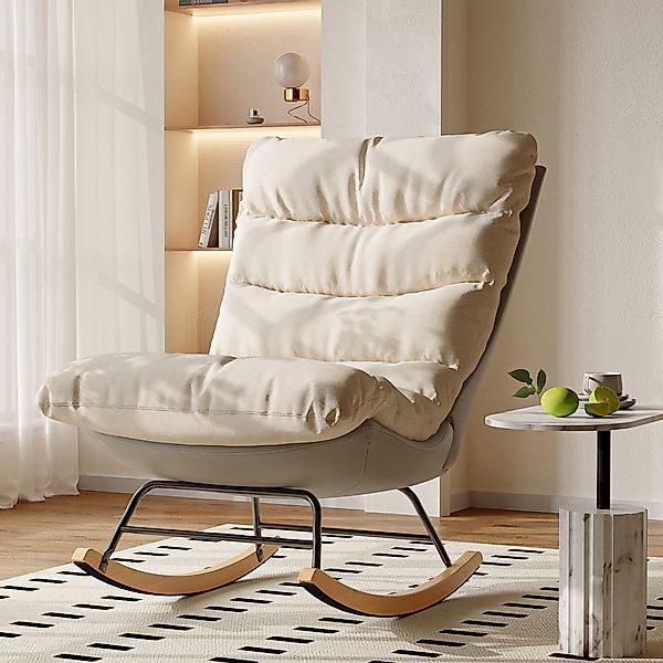 FUROKOY Sessel Relaxsessel Bequemer Schaukelstuhl (Relaxstuhl, günstig online kaufen