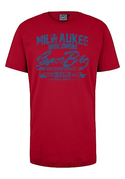 AHORN SPORTSWEAR T-Shirt MILWAUKEE_ATLANTIC BLUE mit günstig online kaufen