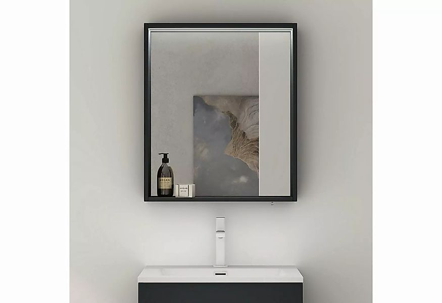 doporro Spiegelschrank Wandspiegel mit LED Wandschrank Badezimmer Spiegelsc günstig online kaufen