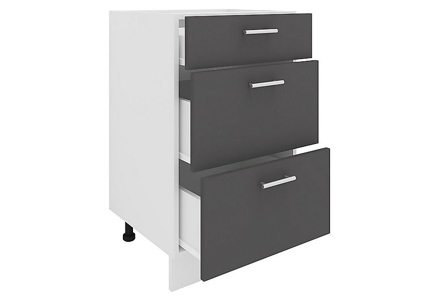 VCM Unterschrank Küchenschrank B 50 cm Unterschrank Schublade Esilo günstig online kaufen