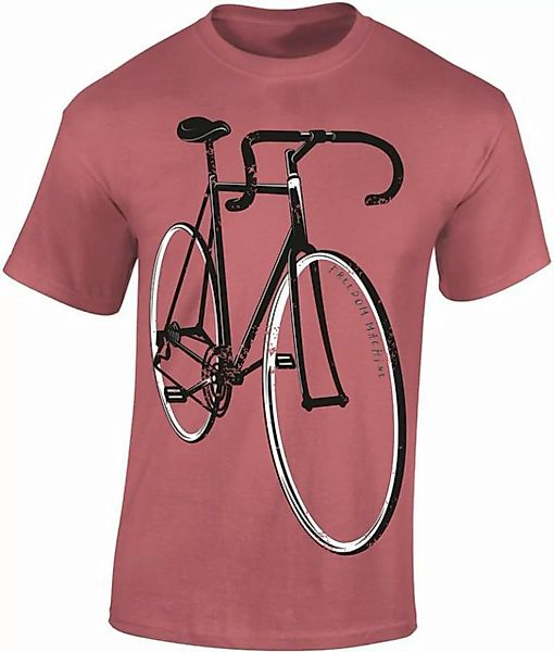Baddery Print-Shirt Fahrrad T-Shirt : Freedom Machine - Sport Tshirts Herre günstig online kaufen