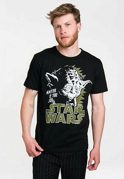LOGOSHIRT T-Shirt Star Wars mit tollem Yoda-Frontdruck günstig online kaufen