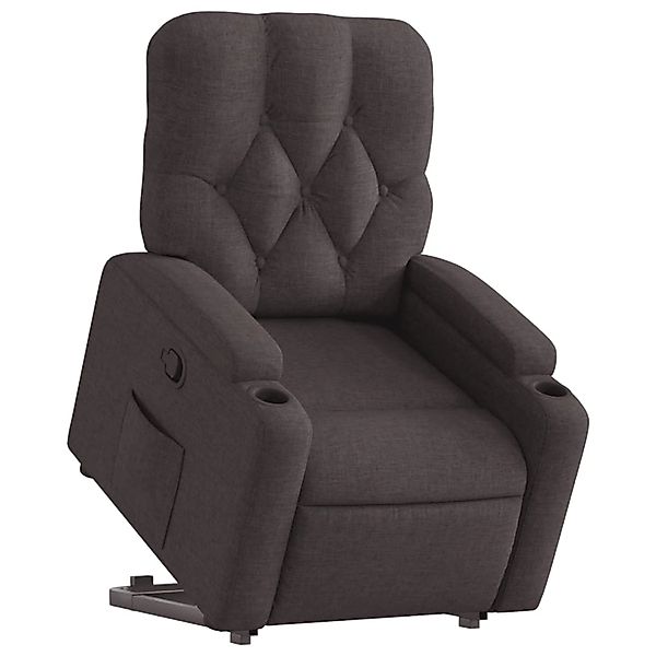 vidaXL Sessel Relaxsessel mit Aufstehhilfe Dunkelbraun günstig online kaufen