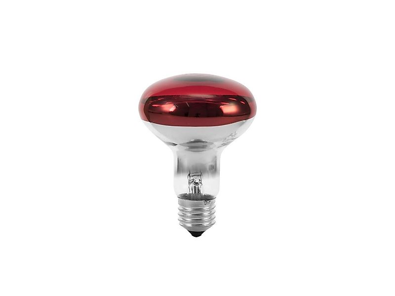 OMNILUX Spezialleuchtmittel OMNILUX R80 230V/60W E-27 rot, E27, Rot günstig online kaufen