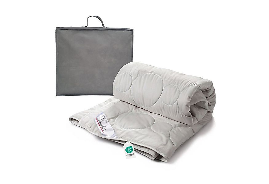 Sympathica Naturfaserbettdecke Sommerdecke 100% Premium Wildseide Seide Som günstig online kaufen