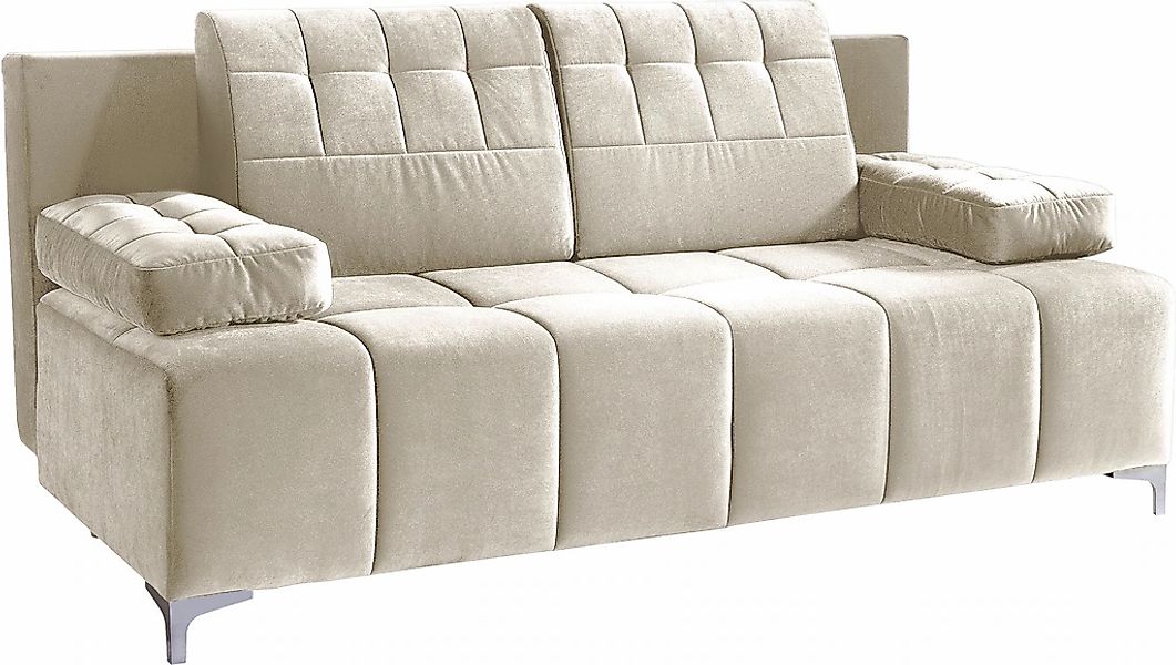 exxpo - sofa fashion 3-Sitzer »Schlafsofa mit Bettfunktion, Bettkasten, mit günstig online kaufen