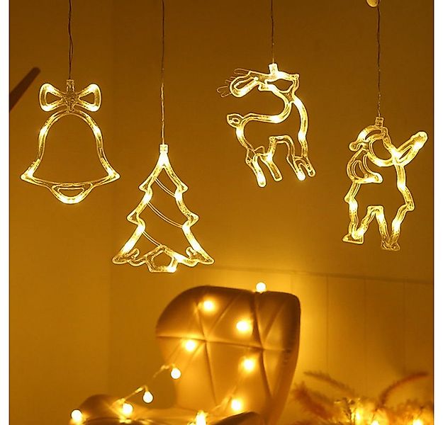 autolock Weihnachtsstadt 4 Stück LED Weihnachtsbeleuchtung,LED Lichterkette günstig online kaufen