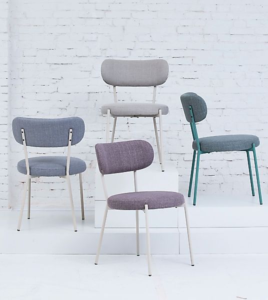 TOM TAILOR HOME 4-Fußstuhl "SOFT PAD CHAIR" (Set) 2 Stk.Esszimmerstuhl, 4-F günstig online kaufen