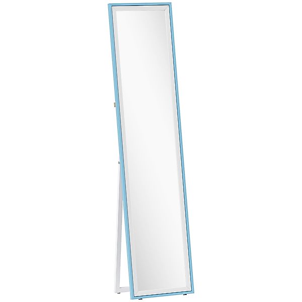 HOMCOM Ganzkörperspiegel 157x37 cm mit MDF Rahmen, Rechteckiger Wandspiegel günstig online kaufen