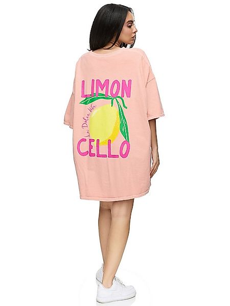 Worldclassca T-Shirt Worldclassca Oversized Print LIMON CELLO T-Shirt Somme günstig online kaufen