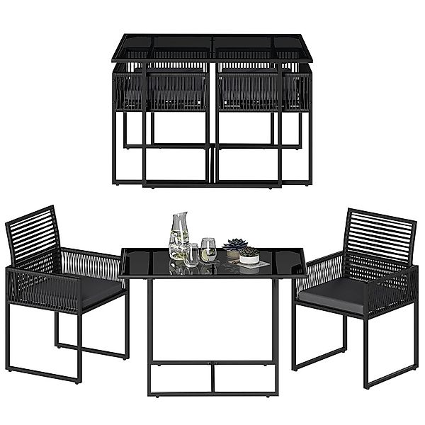 STEELSØN Gartenlounge-Set Kynaris, (Tisch mit Metall günstig online kaufen