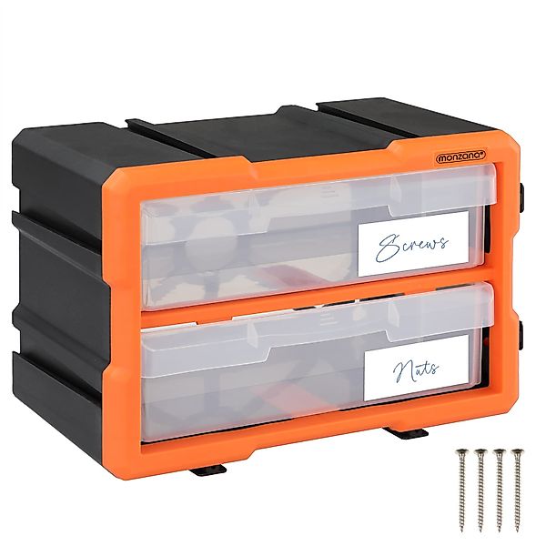 Kleinteileorganizer MW1802 29,5x16x19,5cm 4 Fächer günstig online kaufen
