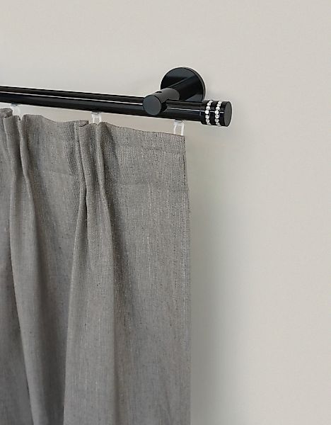 GARESA Gardinenstange "BLACK" Wunschmaßlänge günstig online kaufen