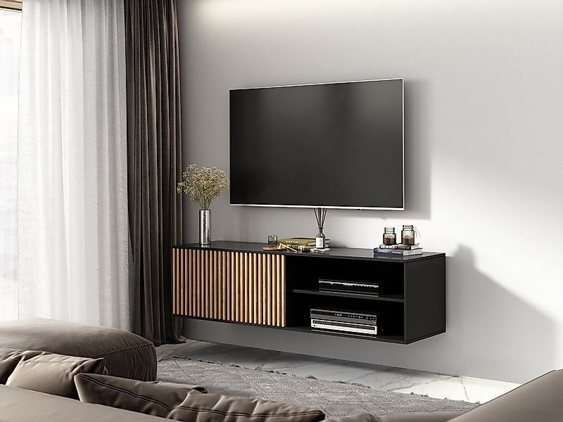 MOEBLO TV-Board Meteor (Hängend Lowboard Fernsehtisch TV Bank TV Tisch Fern günstig online kaufen