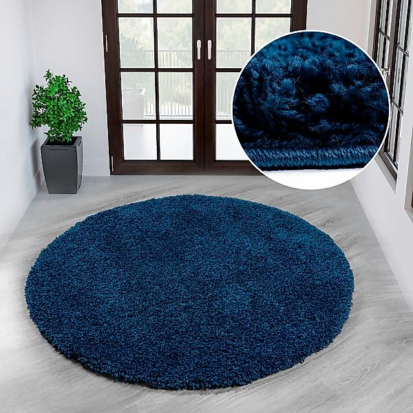 my home "Viva rund" rund 45 mm Höhe Uni-Farben, einfarbig, besonders weich günstig online kaufen