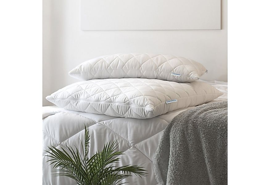 Schiesser Kopfkissen Hygge mit recycelter Füllung und individueller Höhenan günstig online kaufen
