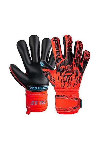 Reusch Torwarthandschuhe "Attrakt Freegel Gold Junior" Finger Support mit h günstig online kaufen