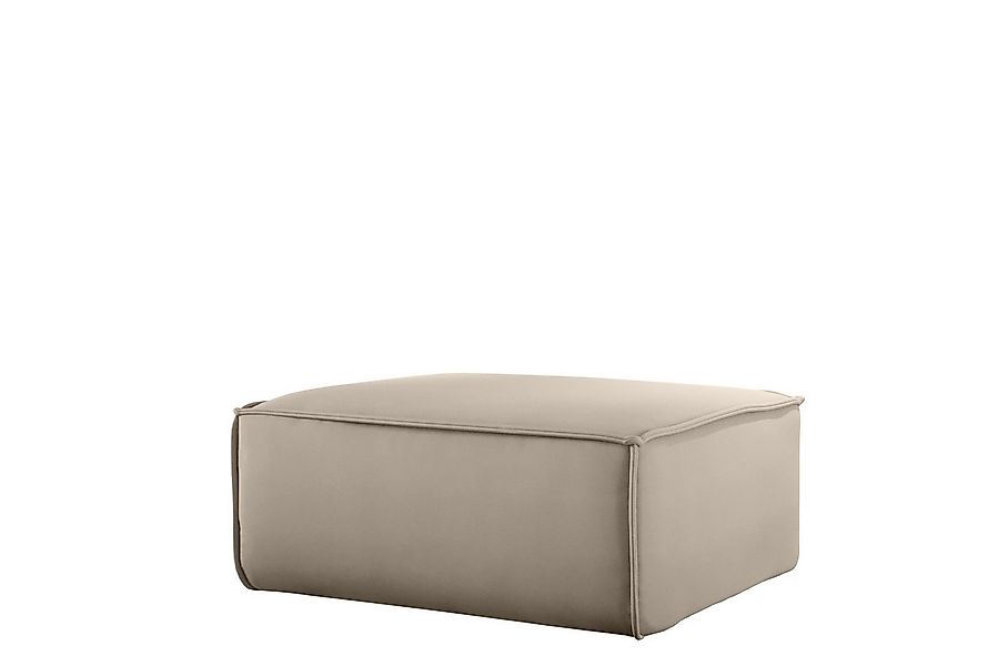 Fun Möbel Polsterhocker Designerhocker CELES PREMIUM 105x105 cm in Stoff (1 günstig online kaufen