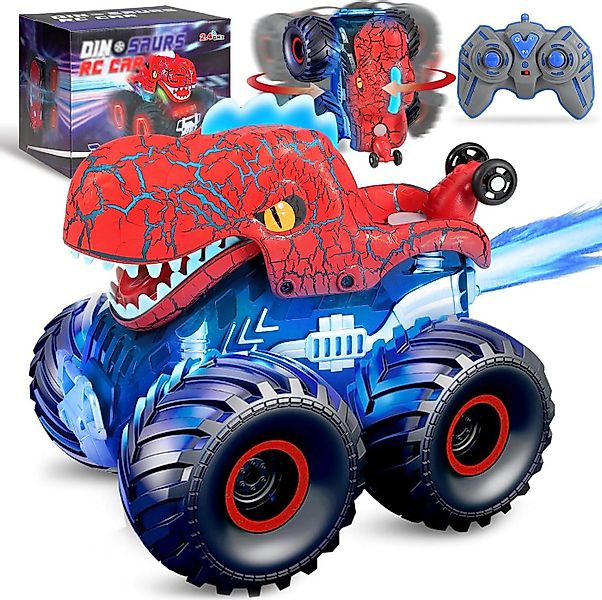 POPOLIC RC-Auto Ferngesteuertes Dinosaurier Monstertruck Spielzeug,2,4GHz 4 günstig online kaufen
