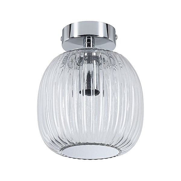 Paulmann Deckenleuchte »Ruya IP44 E14 230V max. 20W Glas, Chrom«, 1 flammig günstig online kaufen