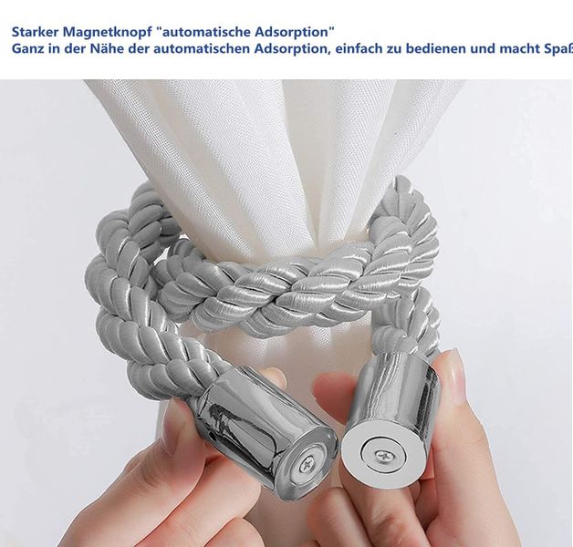 Coonoor Raffhalter Schnallen Vorhang Binder Magnetische günstig online kaufen