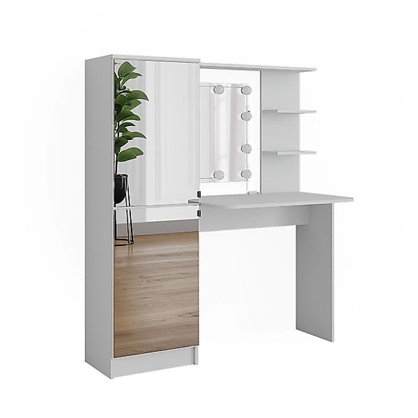 Vicco Schminktisch Jasmin, Weiß, 123 x günstig online kaufen