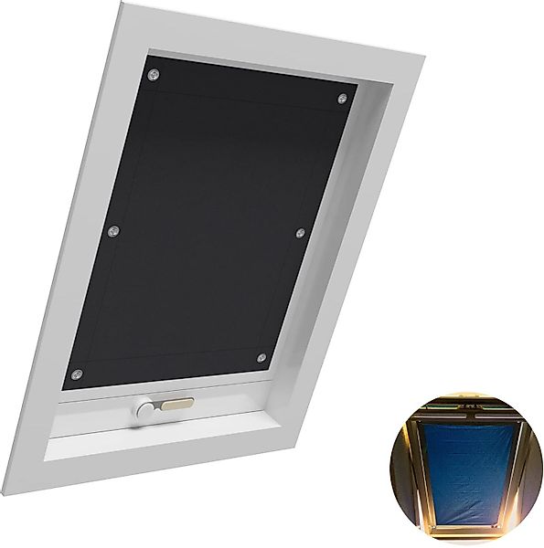 Dachfensterrollo 2024 Update Sonnenschutz Dachfenster Rollo günstig online kaufen