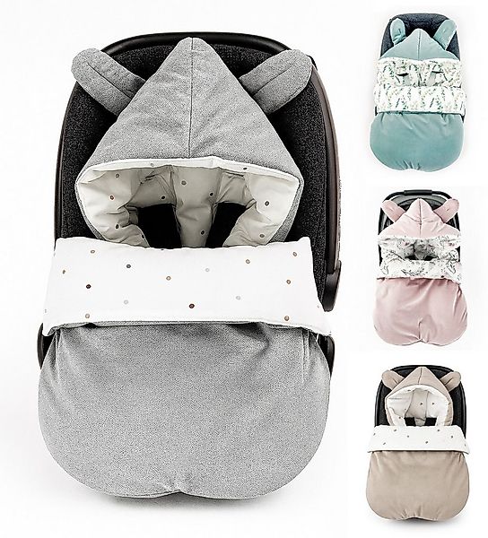 BABEES Fußsack Baby Fußsack Babyschale Kinderwagen Winter Herbst Babyfußsac günstig online kaufen