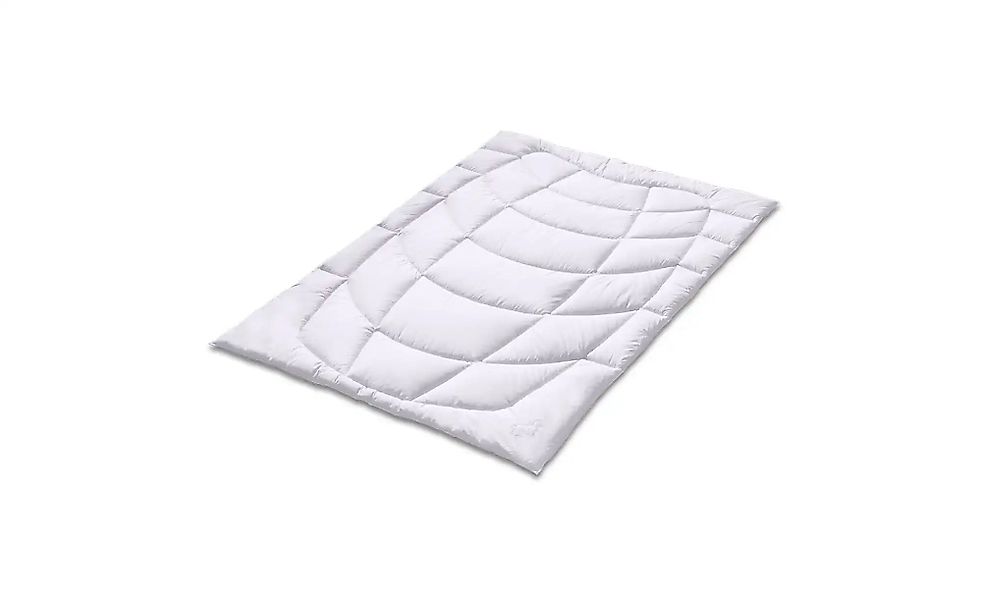 Kauffmann Sommer Leicht-Steppbett   ¦ weiß ¦ Maße (cm): B: 155 H: 5 Bettwar günstig online kaufen
