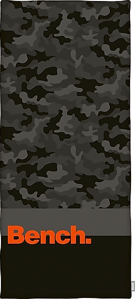 Bench. Strandtuch "Bench" mit dekorativem "Bench" Schriftzug günstig online kaufen