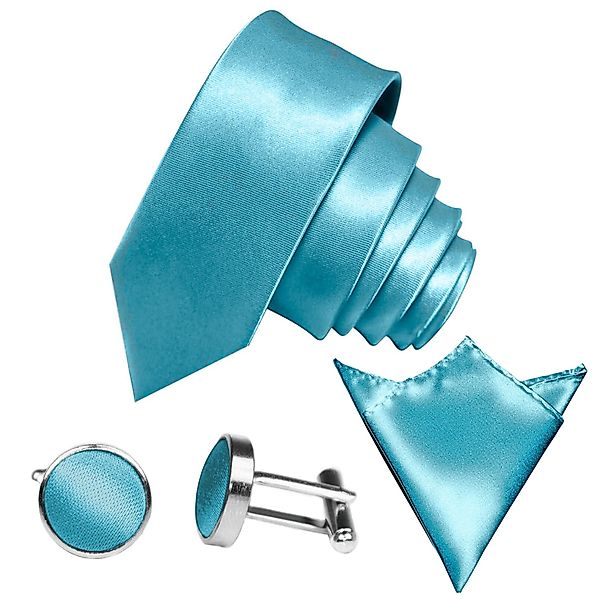 GASSANI Krawatte Satin Hochzeitskrawatte, Herren-Krawatte Hochzeit günstig online kaufen