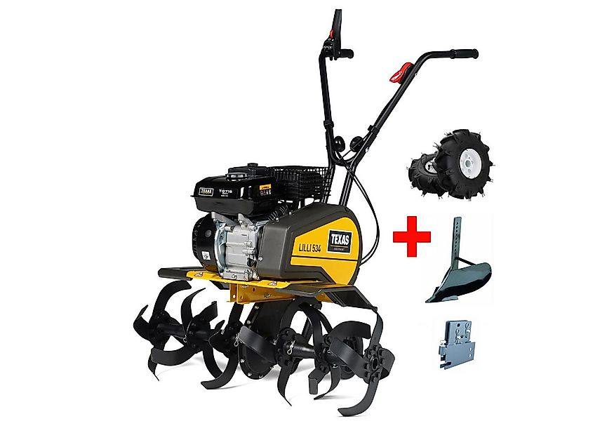 Texas Benzinmotorhacke SET 534TG, 85 cm Arbeitsbreite, Set, 4-St., 4 kW/5,4 günstig online kaufen