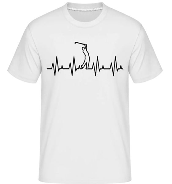 Golf Herzschlag · Shirtinator Männer T-Shirt günstig online kaufen