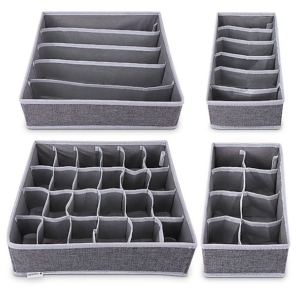 Navaris Aufbewahrungsbox Organizer für Wäsche - günstig online kaufen