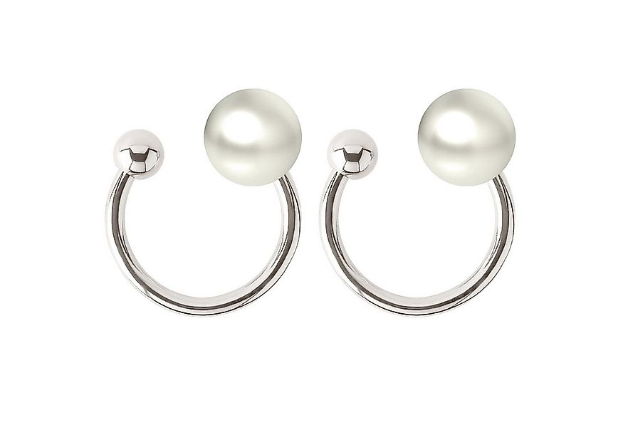 LÖB Ohrklemme Damen Ohrklemme Ohrringe Perlen Ear Cuff Ohrmanschette Set Si günstig online kaufen