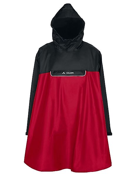 VAUDE Regenponcho Valero Poncho (1-St) wasserdichter Regenponcho mit Kapuze günstig online kaufen