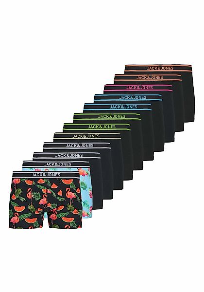 Jack & Jones Boxershorts "Boxershort JACWATERMELON TRUNKS 12 PACK 12er Pack günstig online kaufen