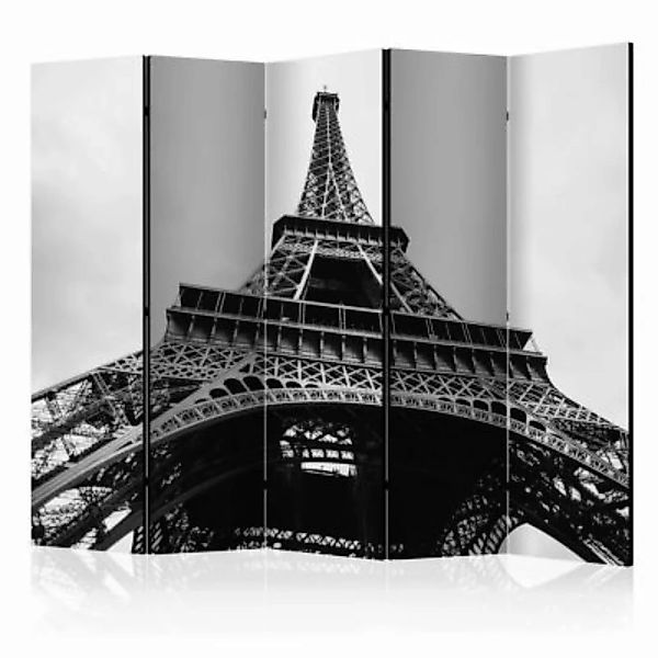 artgeist Paravent Paris Giant II [Room Dividers] schwarz/weiß Gr. 225 x 172 günstig online kaufen