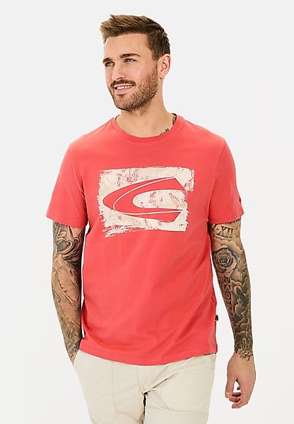 camel active Print-Shirt aus Organic Cotton günstig online kaufen
