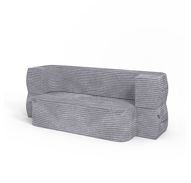 VitaliSpa® Schlafsofa Lille, Grau, 190 cm mit Schlaffunktion, faltbar günstig online kaufen
