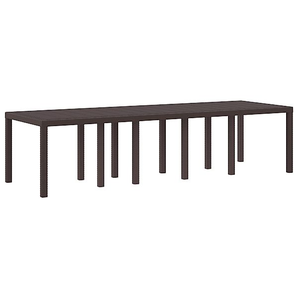 vidaXL Gartentisch Gartentisch braun 300x100x73 cm günstig online kaufen