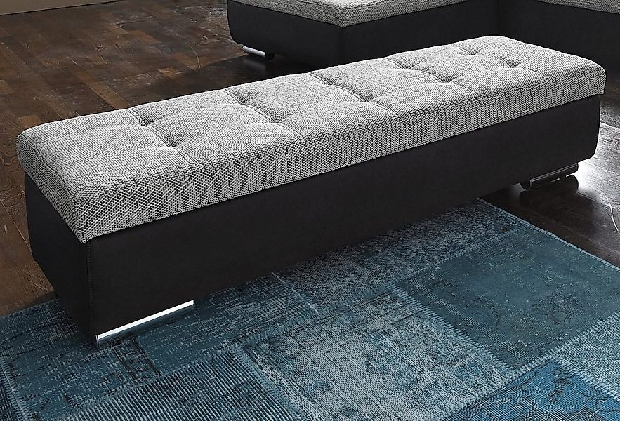 DOMO collection Hocker Treviso XXL: B/T/H: 161/60/41 cm, mit Stauraum, auch günstig online kaufen