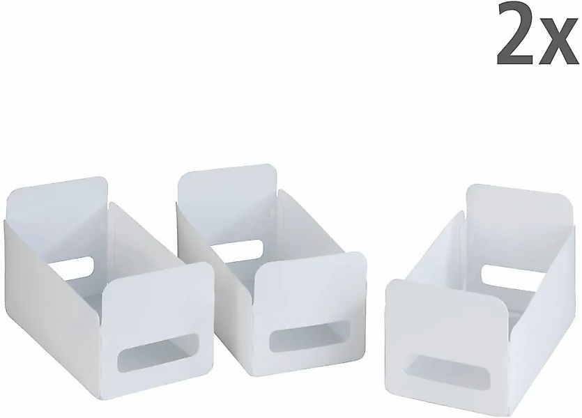 WENKO Organizer "Universal" Aufbewahrungsboxen für Küche und Haushalt, falt günstig online kaufen