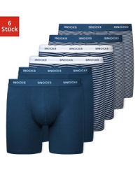 SNOCKS Boxershorts Enge Unterhosen mit längerem günstig online kaufen