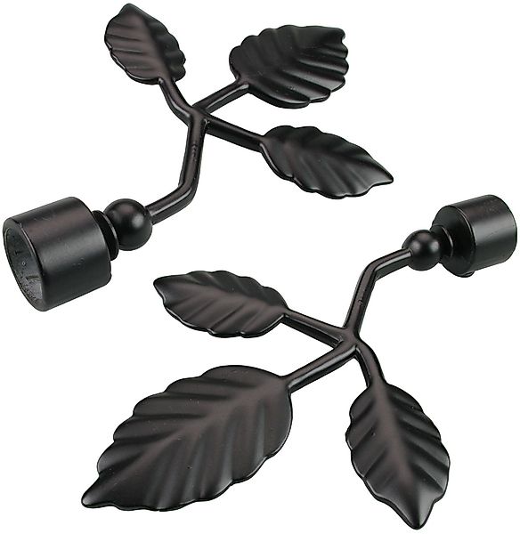 Liedeco Gardinenstangen-Endstück Bacchus, Gardinen, (Set, 2-St), günstig online kaufen