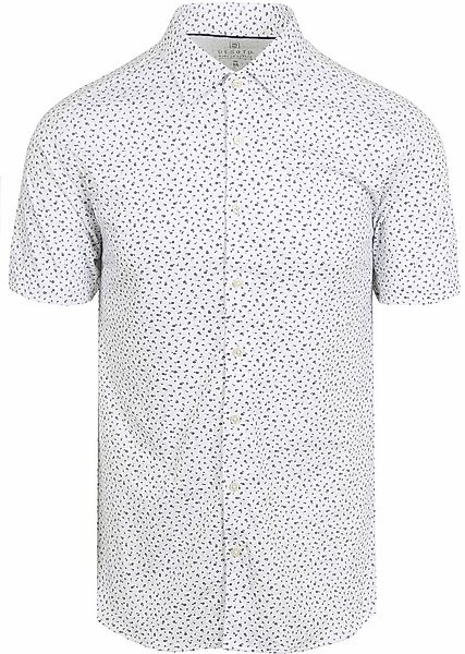 Desoto Short Sleeve Jersey Hemd Print Weiß - Größe S günstig online kaufen