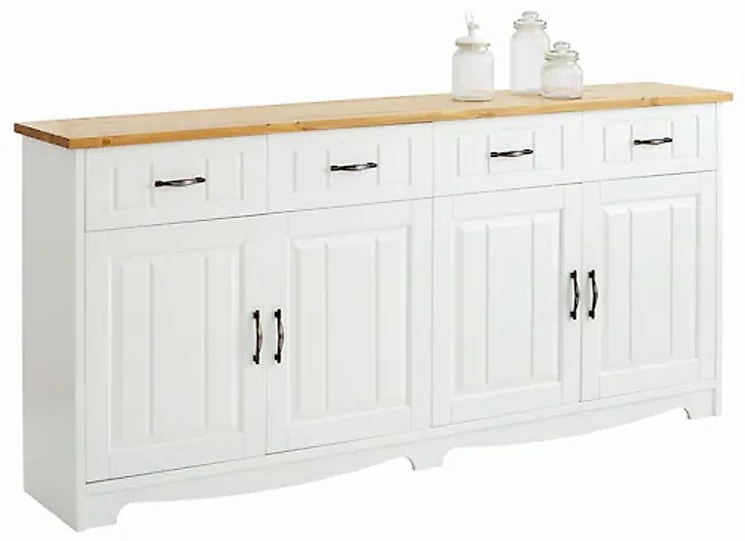 Home affaire Sideboard "Trinidad", Kommode, Breite 194 cm günstig online kaufen