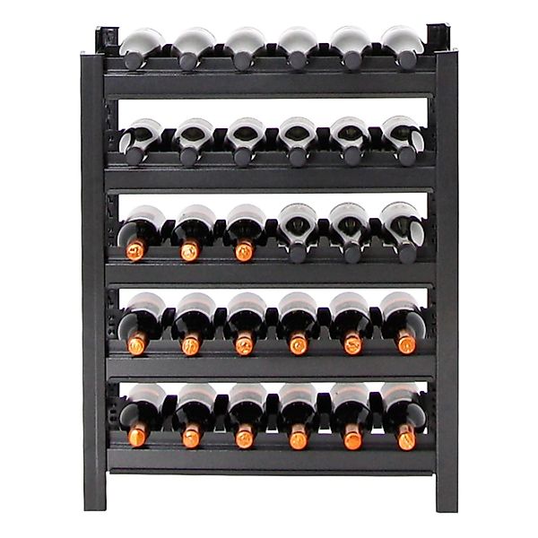 PROREGAL Weinregal Toskana HxBxT 75 x 60 x 30 cm 30 Flaschen Auf 5 Ebenen S günstig online kaufen