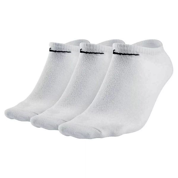 Nike Value Lightweight No Show Socken 3 Paare M White / Black günstig online kaufen